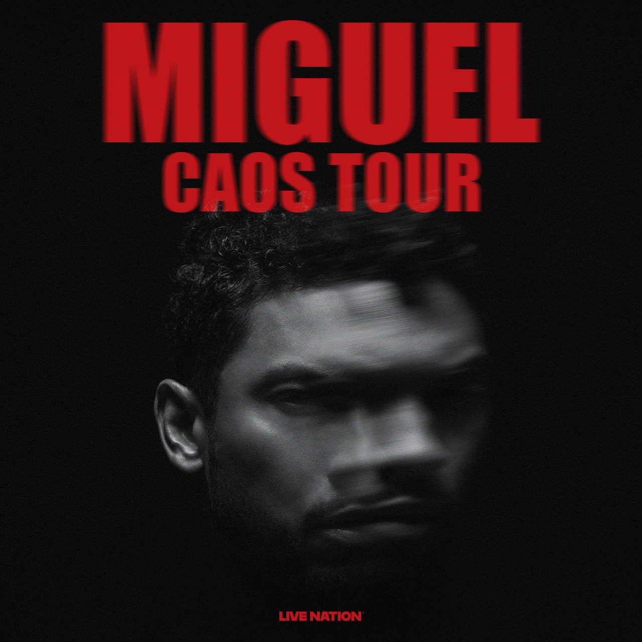 Miguel tour poster — 2026–2027